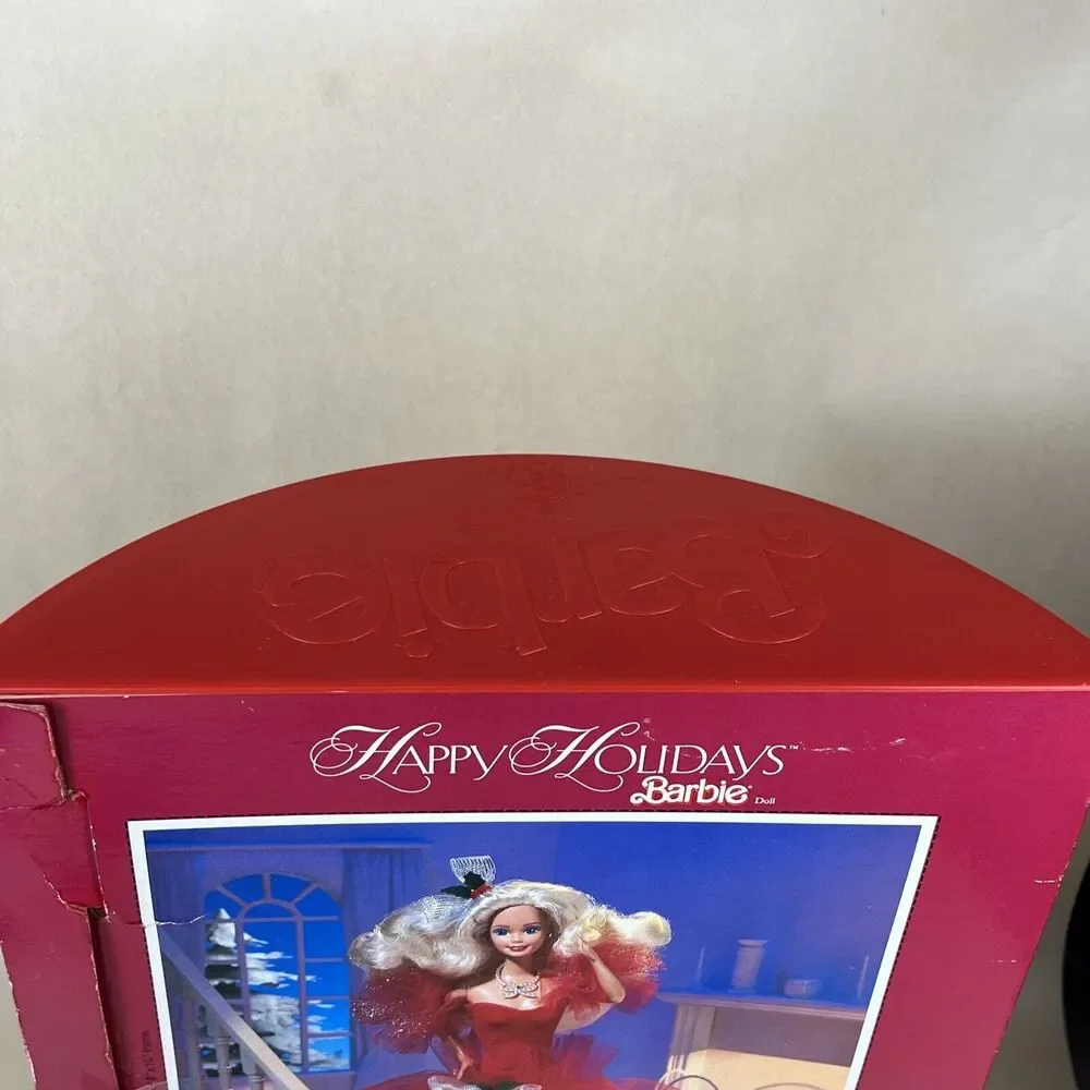 VTG Happy Holidays 1988 Barbie Doll Special First Edition Mattel READ Descriptio